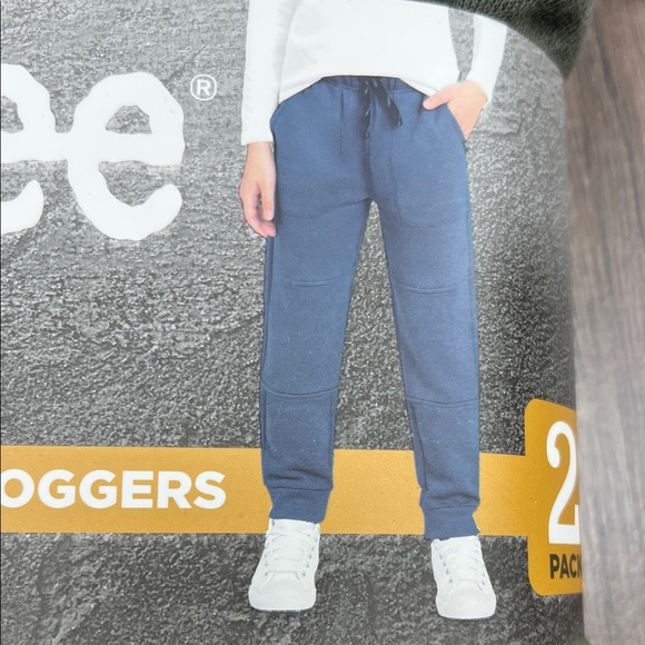 Lee Kids Joggers 2-Pack - Green and Blue - Picture 8 of 9